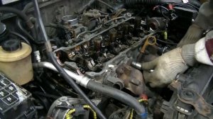 NISSAN вытаскиваем движок