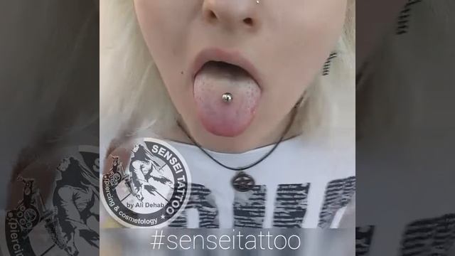 Салон пирсинга в Днепре, проколоть язык в Днепре