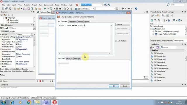 How To Bind Visually Your MySQL Database Into Stringgrid With Firedac Connection смотреть онлайн