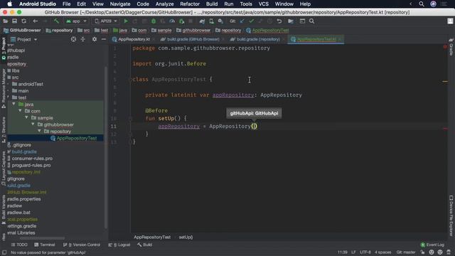Dagger 2 Deep Dive (14/55) - Unit Testing AppRepository смотреть онлайн