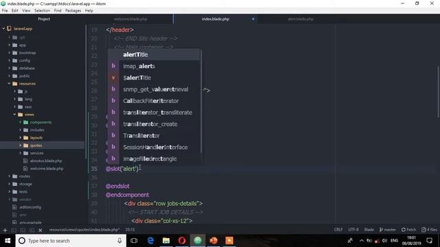 Laravel 6 Tutorials for Beginners (Part 22) - @component & @slots смотреть онлайн