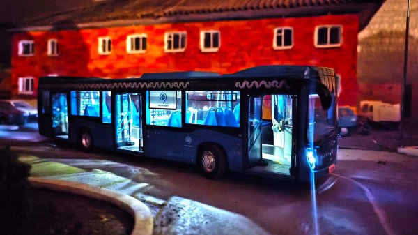 Лучшая МОДЕЛЬ АВТОБУСА МОСГОРТРАНС Камаз 1/43. Про машинки.