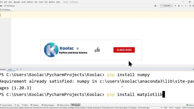 How To Install Modules In PyCharm Terminal