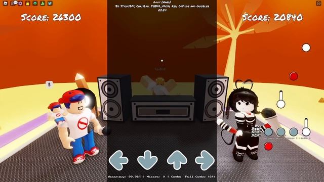 Roblox Funky Friday BUT PS 5 Controller