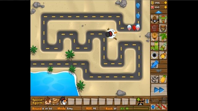 Bloons Tower Defense 5 - BTD5 Deluxe - NEW! Special Agent - Mad Snowman смотреть онлайн
