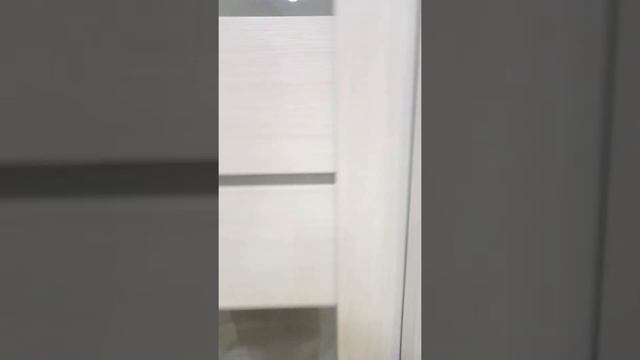 Двери межкомнатные в Перми, экошпон, цвет ясень снежный. Качественный монтаж. Отделка проёма. смотреть онлайн