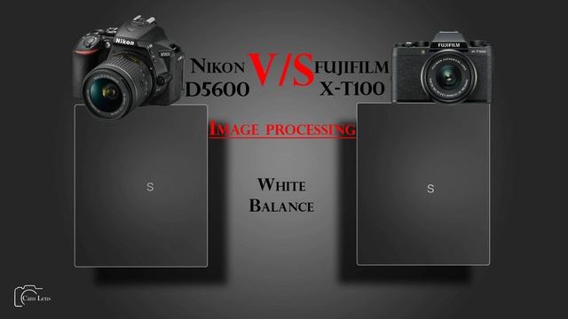Nikon D5600 vs Fujifilm X T100 смотреть онлайн