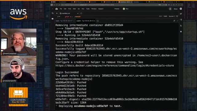 Deploying a three tier microservices application using AWS Copilot: Part Two смотреть онлайн