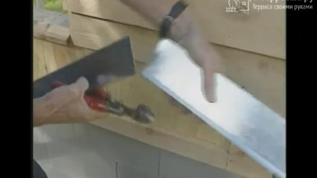 Поперечная балка для террасы [Часть 4] смотреть онлайн