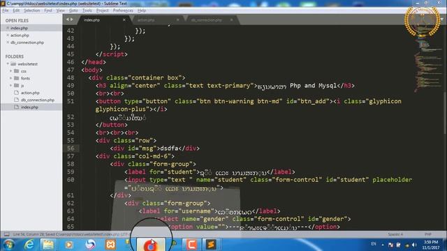 Qhia sau website php and mysql+jquery part2 смотреть онлайн