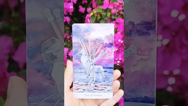 Карта дня❤️ Десятка жезлов💥