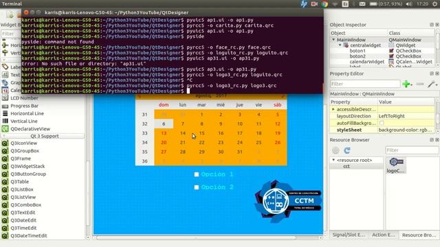 Abrir archivos de QT Designer en Python: P2 Ejecutando la aplicación en Spyder (Básico) смотреть онлайн