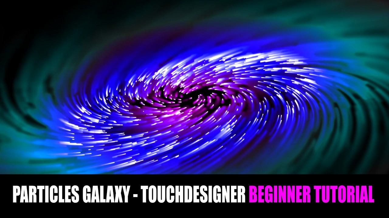 Particles Galaxy | Particle SOP Visuals | TouchDesigner Beginner Tutorial смотреть онлайн