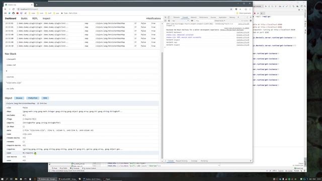 shadow-cljs - Inspect Preview (very alpha) смотреть онлайн