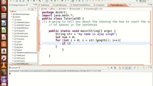 space count in java смотреть онлайн