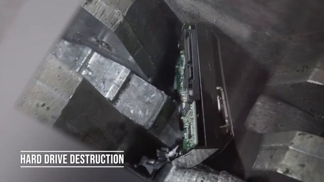 How to destroy a Hard Drive with PROSHRED® Security смотреть онлайн