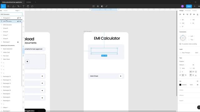 Figma Tutorial A Free UI Design [Online educational loan application] смотреть онлайн
