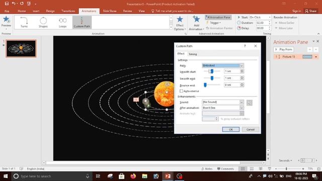 Solar System Animation in PowerPoint || How to Create Solar System Animation in PowerPoint in Hindi смотреть онлайн