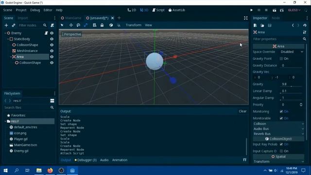 Roll a ball Game in Godot [Tutorial/Timelapse] смотреть онлайн