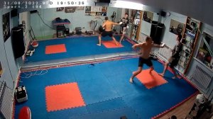 Каратэ. Сётокан. Отработка с сыном - ударов, связок и  комбинаций Кумитэ