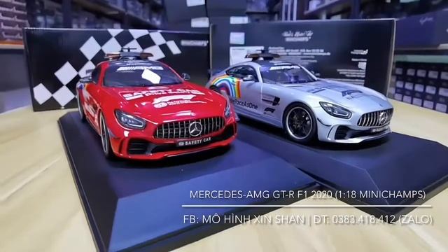 MERCEDES-AMG GTR SAFETY CAR F1 2020 (1:18 MINICHAMPS) ?? - MÔ HÌNH XIN SHAN смотреть онлайн