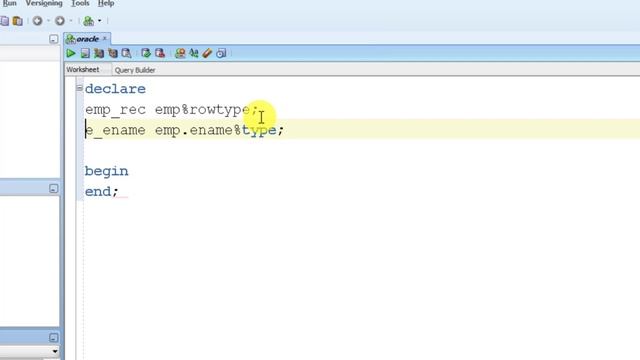 Record Types in PLSQL/Oracle смотреть онлайн