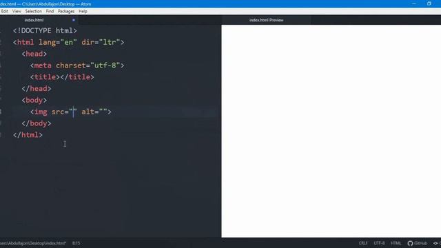 #4     Web Sahifaga Rasm Joylashtirish
