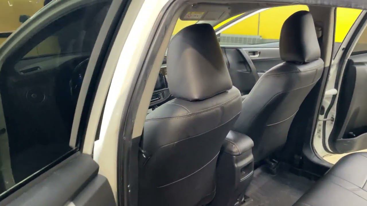 Чехлы для Toyota Camry 50 из эко-кожи смотреть онлайн