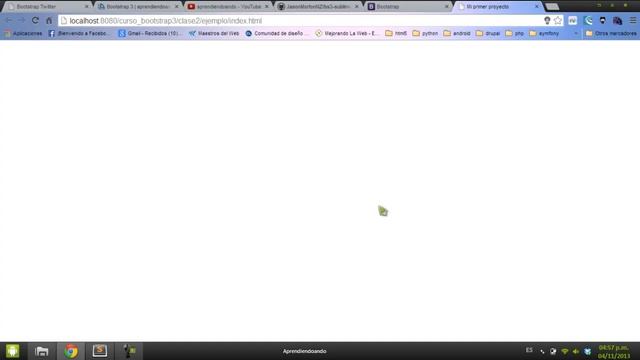 Bootstrap 3 - Clase 2 - Nuestro primer contenido смотреть онлайн