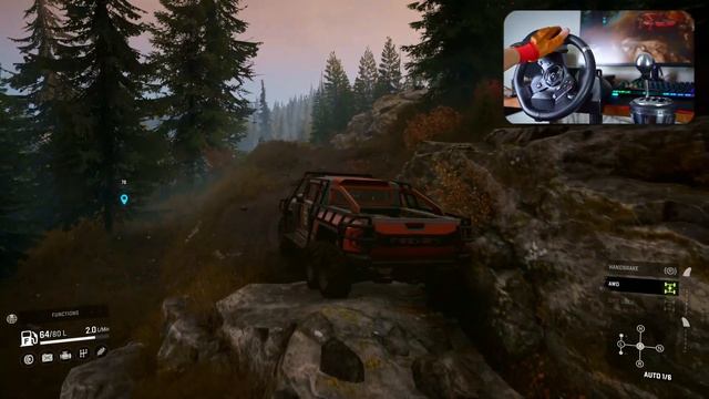 EXTREME OFFROAD BY REZVANI in Snow Runner | G920 + Thrustmaster TH8A Gameplay смотреть онлайн