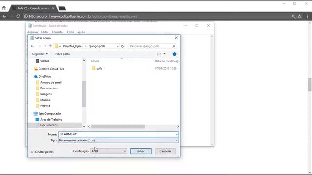 26 - Curso de Django - App Django reutilizável Windows смотреть онлайн