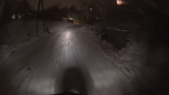 XR400R ночью песчаный лог . смотреть онлайн