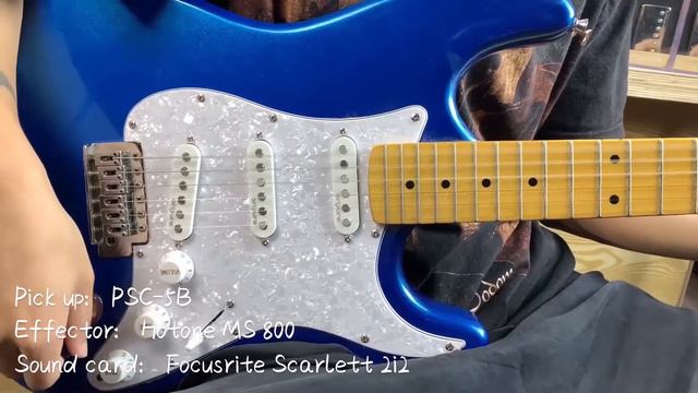 OriPure Prewired Pickguard Strat SSS Set, Alnico 5 Pickups PSC-5 смотреть онлайн