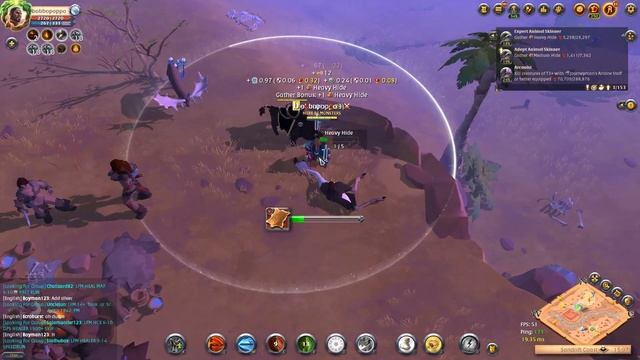 Albion Online: money making methods ep 1: Make MILLIONS in portal zone with skinning смотреть онлайн