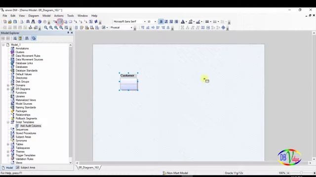 How to "Add Audit Columns" in "ERwin Tool" (Data Modeling) смотреть онлайн