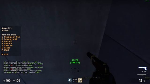 Very interesing kz_p1 mechanics in Kreedz Climbing in Counter Strike Global Offensive смотреть онлайн