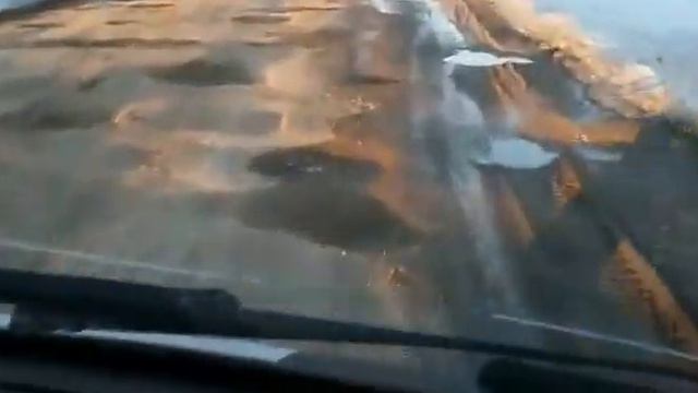 Дорога в Северо-Казахстанской области в районе Габита Мусрепова Возвышенский сельский округ