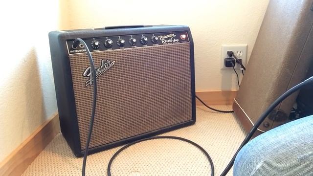 1964 Fender Princeton Reverb Amp Eddie Vegas смотреть онлайн