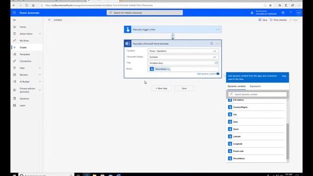 Generate Doc or PDF from a Template Doc using Power Automate смотреть онлайн
