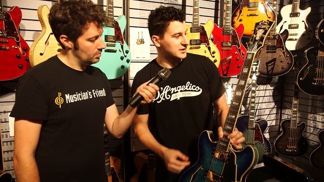 D'Angelico EX-DC Electric Guitar - New From NAMM 2017 смотреть онлайн