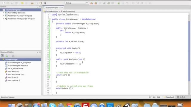 UnityTuts - Singleton Design Pattern - C# смотреть онлайн