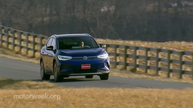 The 2021 Volkswagen ID.4 is a Fun New EV | MotorWeek Road Test смотреть онлайн