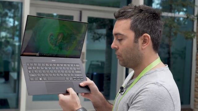 Acer Swift 7 2019: 14 pollici ultrastottile da 890 grammi | CES 2019 смотреть онлайн