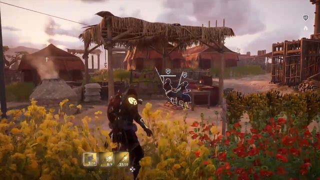Assassin's Creed Origins: Isu Armor Stealth kills and brutal combat. смотреть онлайн
