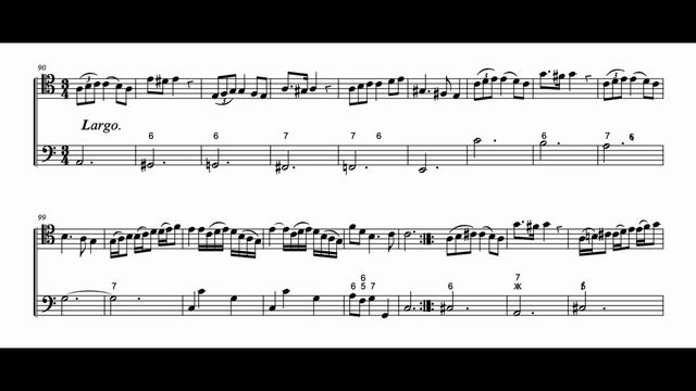 Antonio Vivaldi: Cello Sonata No. 3 in a minor - live & with score - Lipstein / Pilgrim смотреть онлайн