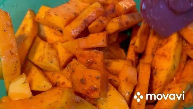 ТЫКВА на ГАРНИР , как КАРТОШКА ФРИ! Очень вкусно! смотреть онлайн