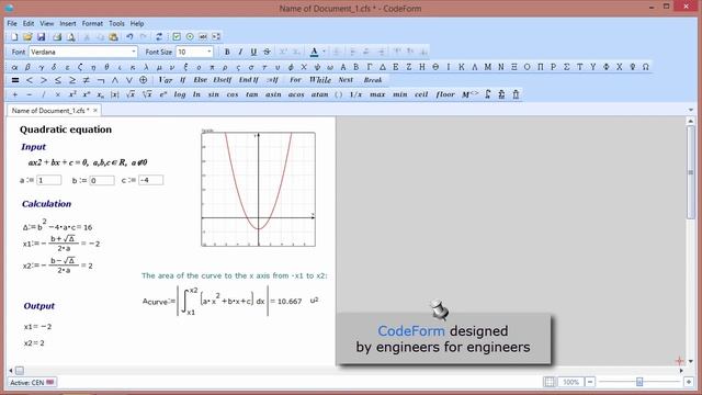 CodeForm (Math Calculation tools/app for Civil Engineers) 2015 - Key Features смотреть онлайн