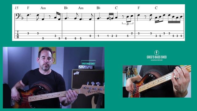 Many Rivers To Cross Bass Lesson (No.212) смотреть онлайн