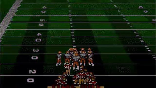 Bill Walsh College Football 95 Gameplay Sega Genesis смотреть онлайн