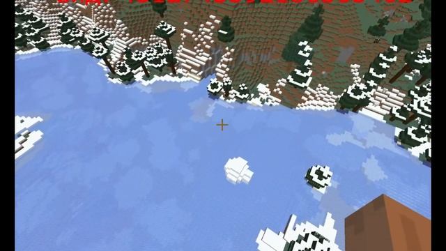 Майнкрафт 1.19 ( 22w16b ) сид на Деревню, Корабль и Иглу. смотреть онлайн